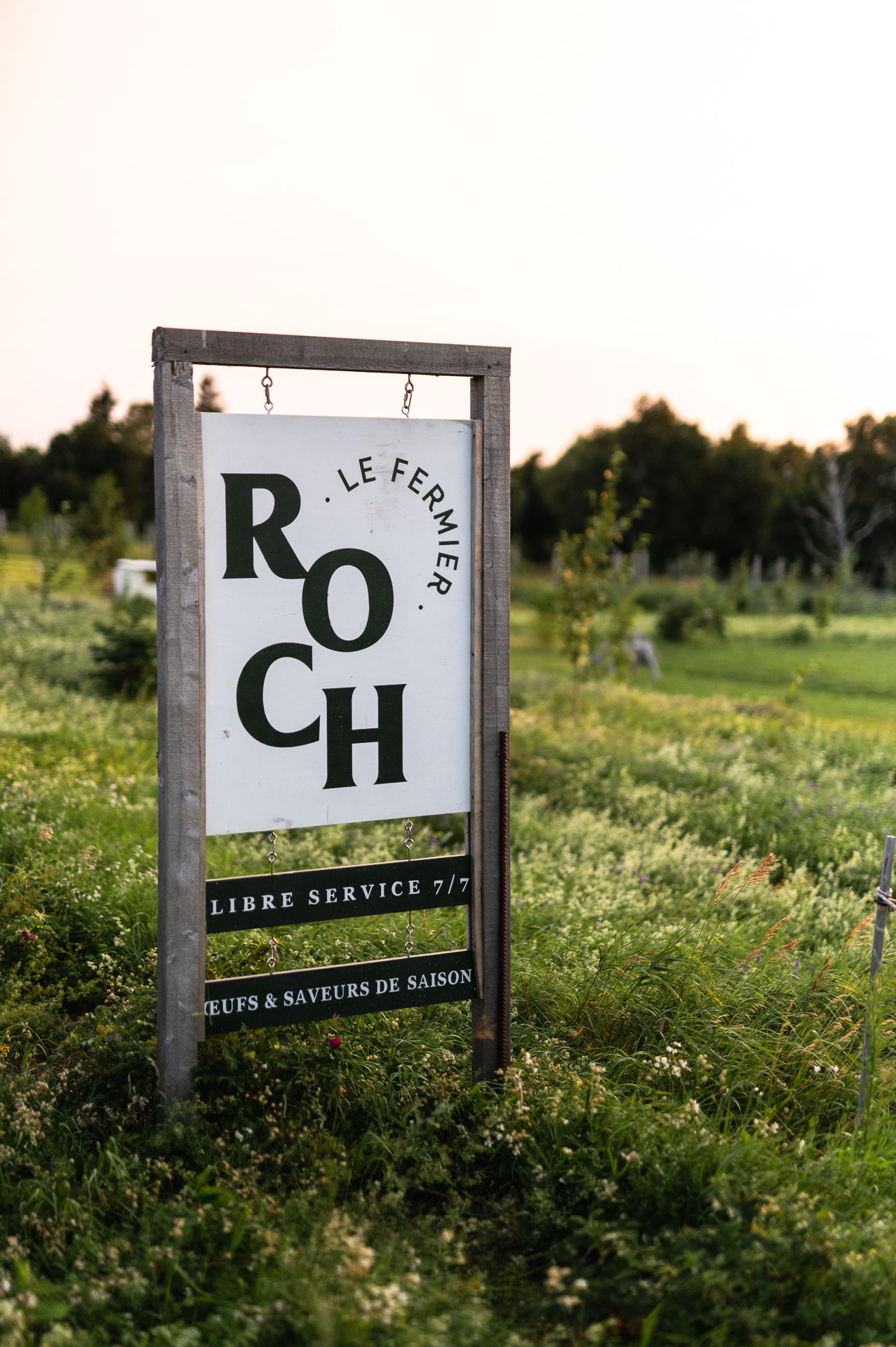Pancarte Roch le fermier, par DanielTphoto