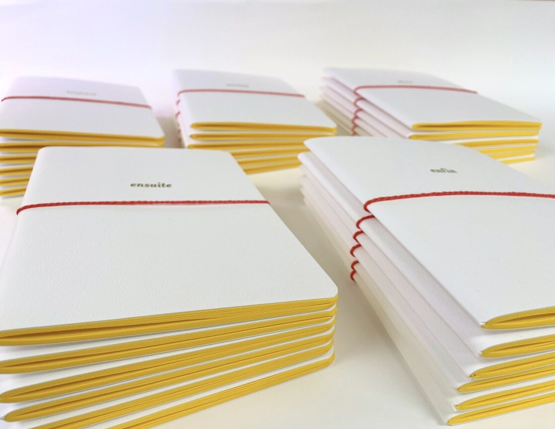 Carnets reliés, par Anick Gosselin